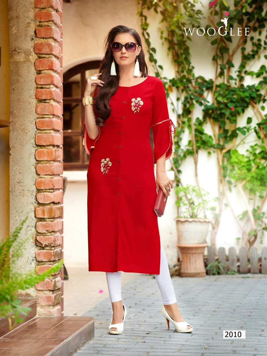 Barbella Vol-2 Rayon Embroidery Kurti Set Barbella Vol-2 Rayon Embroidery Kurti Set